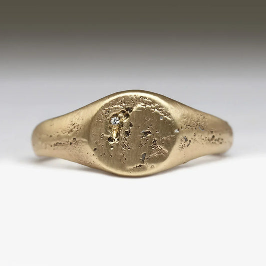 Antique Golden Seal Ring