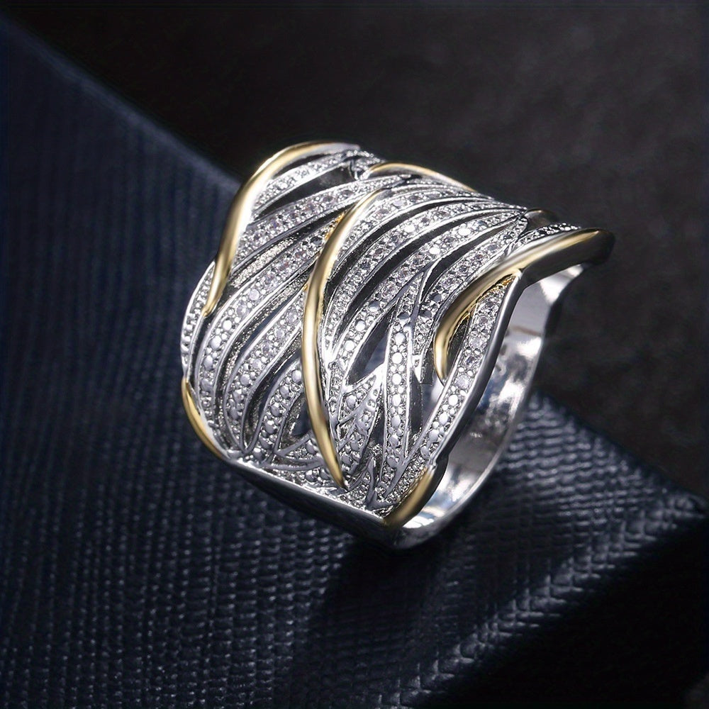 Chic Multi-Layer Twisted Ring