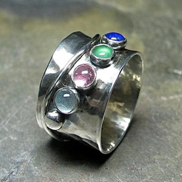 Personalized Birthstone Ring
