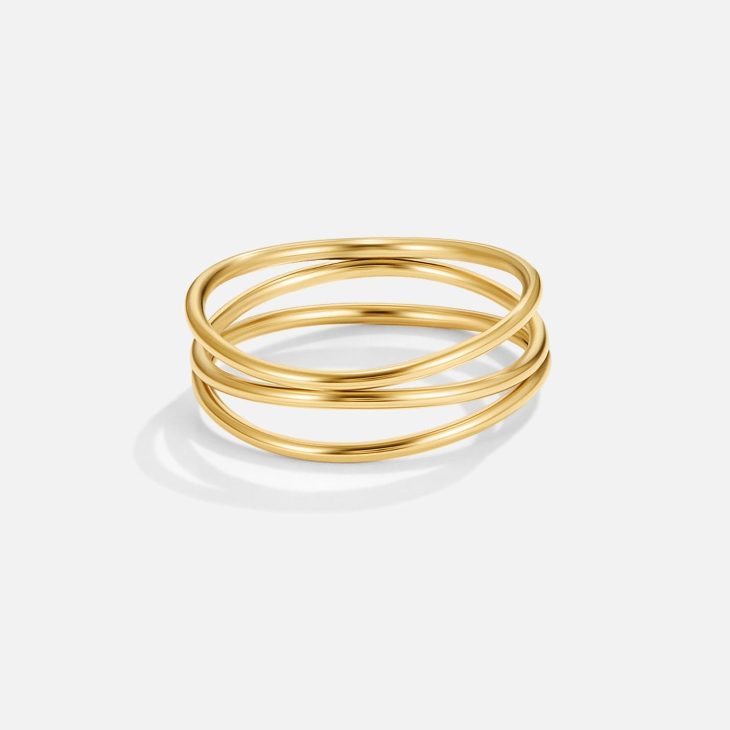 Endless Elegance - Gold Infinity Ring