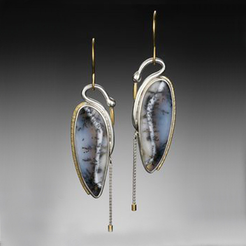 Antique Silver Darkie Earrings