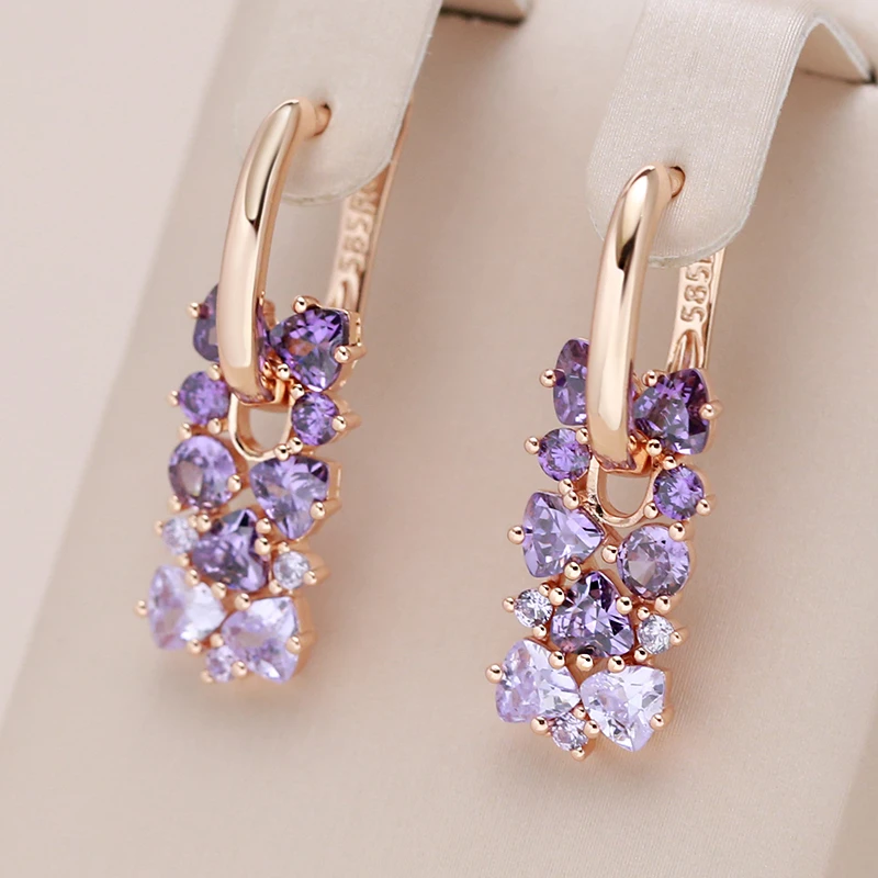 Chic Mauve Earrings