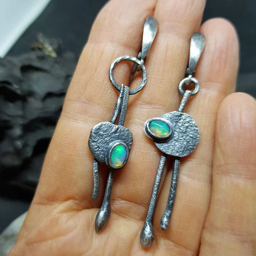 Classic Opal Earrings