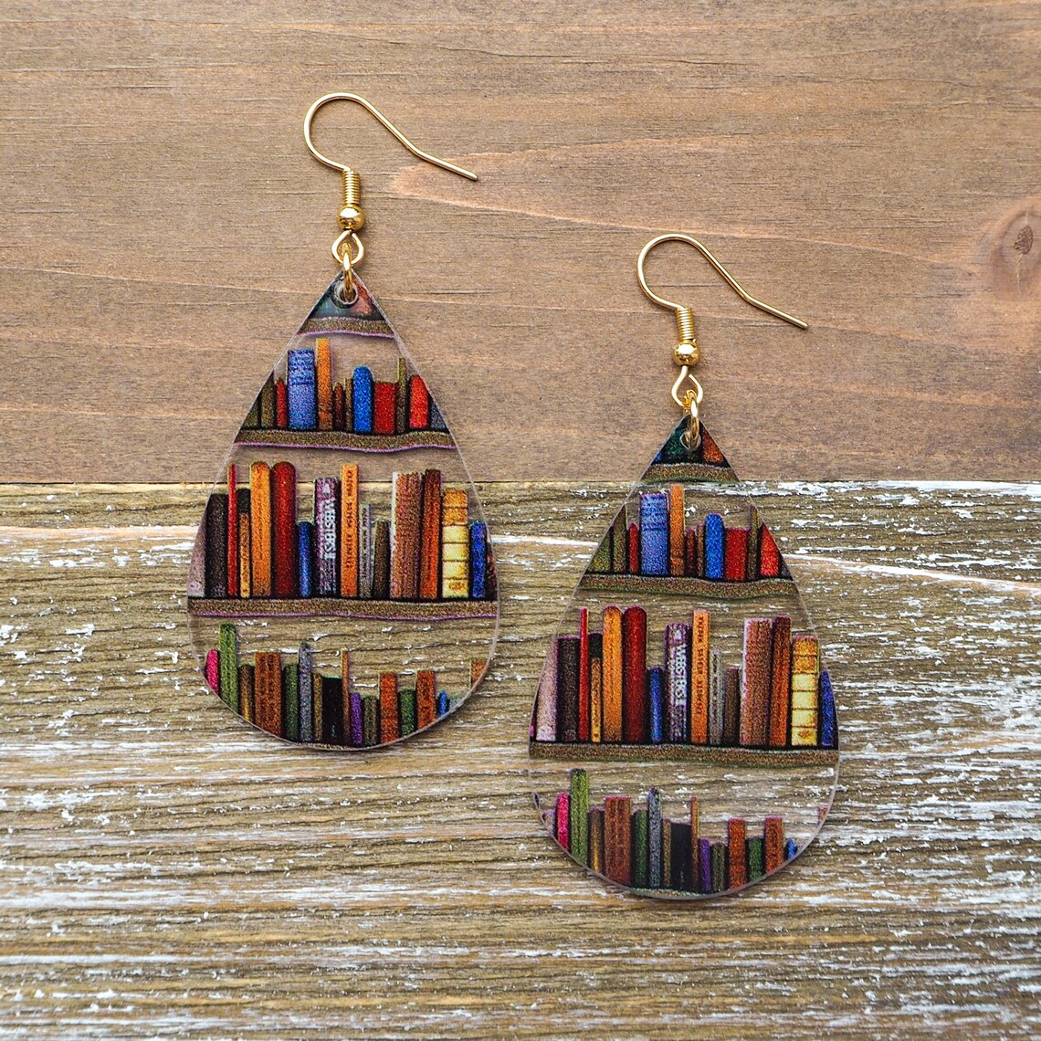 Retro Vibrant Drop Earrings