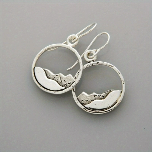 Retro Hollow Mountain-Inspired Earrings