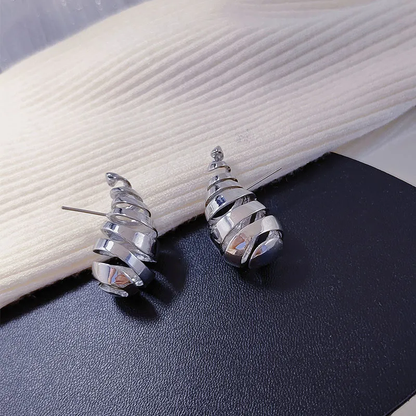 Retro Chrysalis-Inspired Earrings