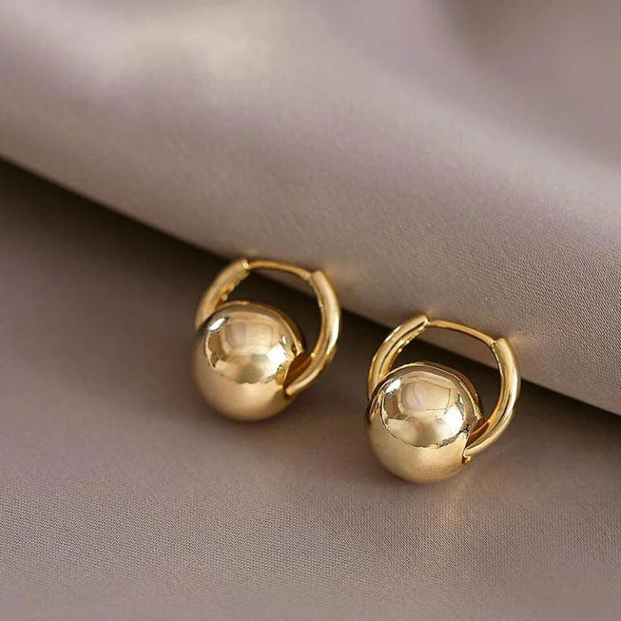 Chic Miniature Golden Earrings