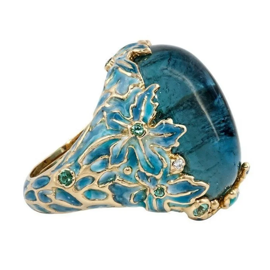 Antique Blue Gemstone Ring
