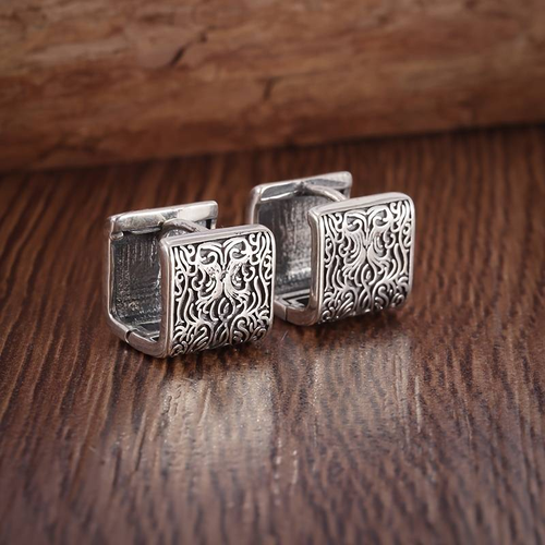Antique Silver Earrings