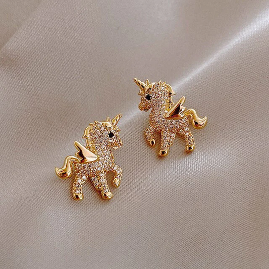 Charming Radiant Unicorn Earrings
