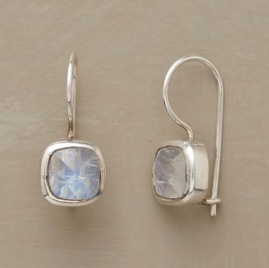 Retro Moonstone Cubic Earrings