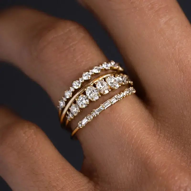 Classic Elegance Zirconia Ring Collection