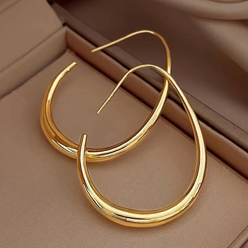 Classic Gold Hoop Earrings
