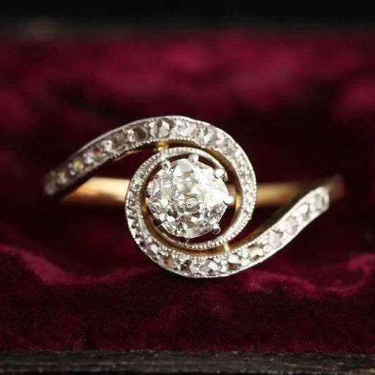 Retro Wave Bright Ring