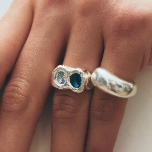 Antique Handcrafted Silver Ring