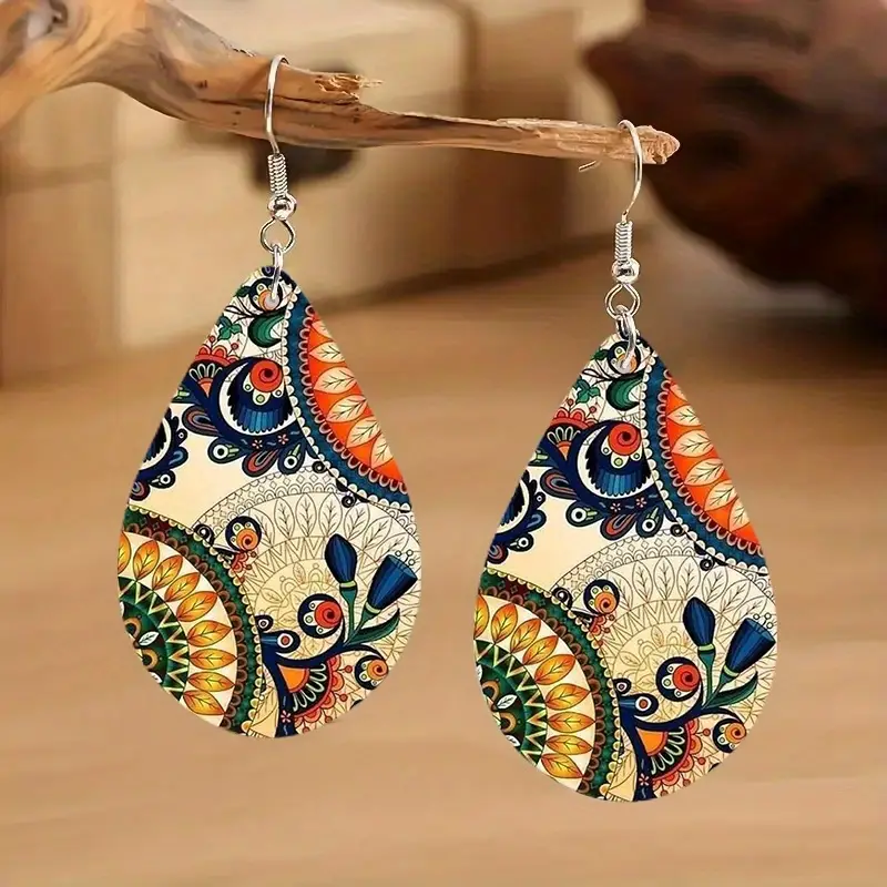 Vibrant Drop Earrings