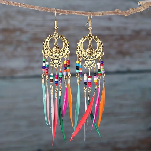Vibrant Dangle Earrings