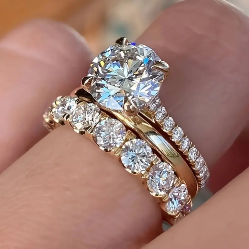 Radiant Gold Ring Collection