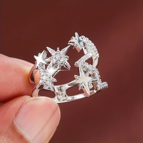 Celestial Silver Ring