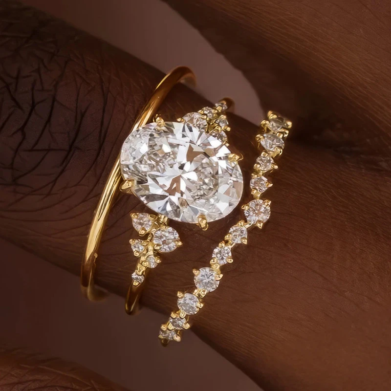 Chic Zirconia Ring Collection