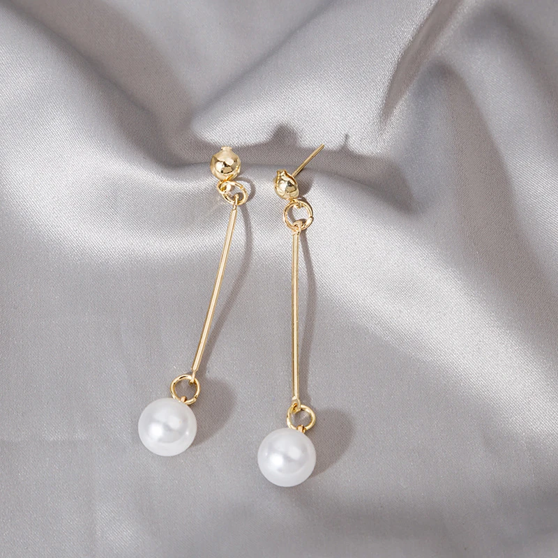Elegant Drop Earrings Featuring Exquisite Handcrafted Beads