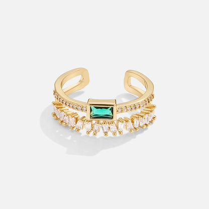 Bliss - Multi-Layered Crystal Ring