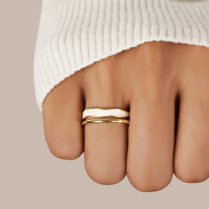 Hope - Stacked Ring