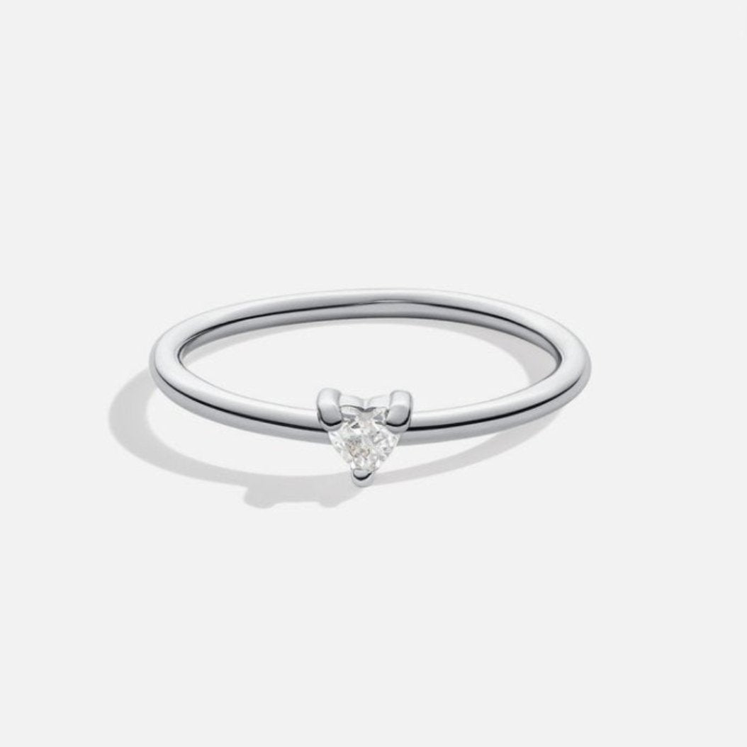 Crystal Heart Ring - 'Little Love' Collection