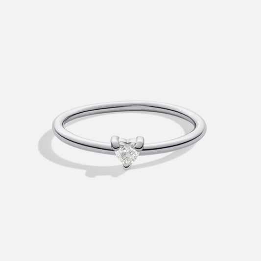 Crystal Heart Ring - 'Little Love' Collection
