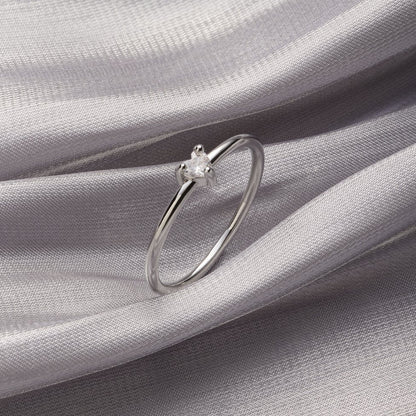 Crystal Heart Ring - 'Little Love' Collection