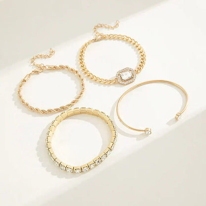 Gold Bracelet Set by Domitia Calvina