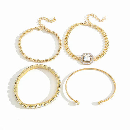 Gold Bracelet Set by Domitia Calvina